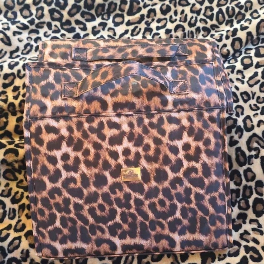 Leopard Print Cosmetic Bag